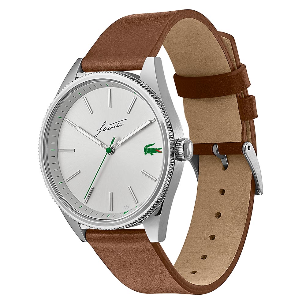 Lacoste Heritage Brown Leather Men's Watch - 2011052