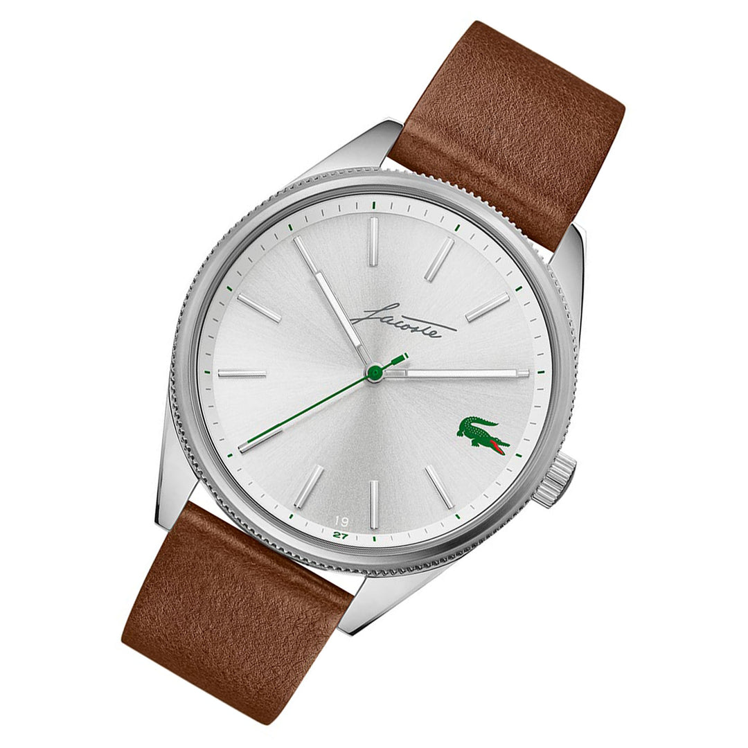 Lacoste Heritage Brown Leather Men's Watch - 2011052