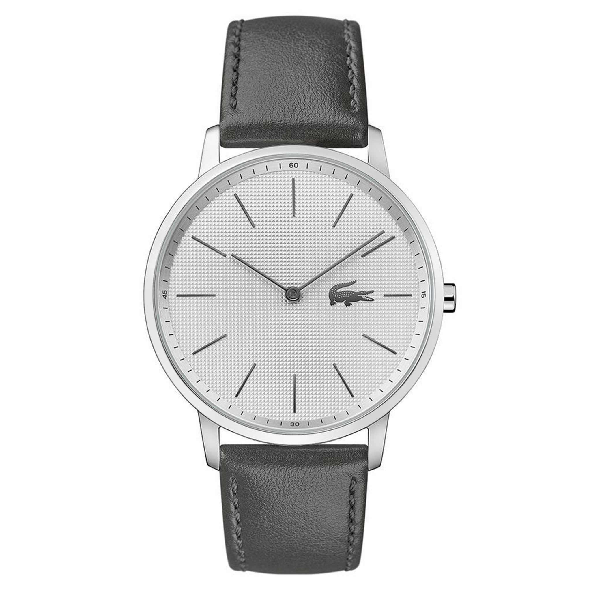 Lacoste Moon Grey Leather Men's Watch - 2011056