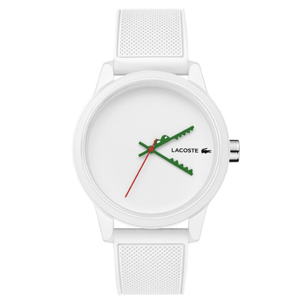 Lacoste.12.12 White Silicone Men's Watch - 2011069