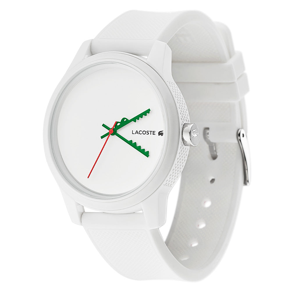 Lacoste .12.12 White Silicone Men's Watch - 2011069