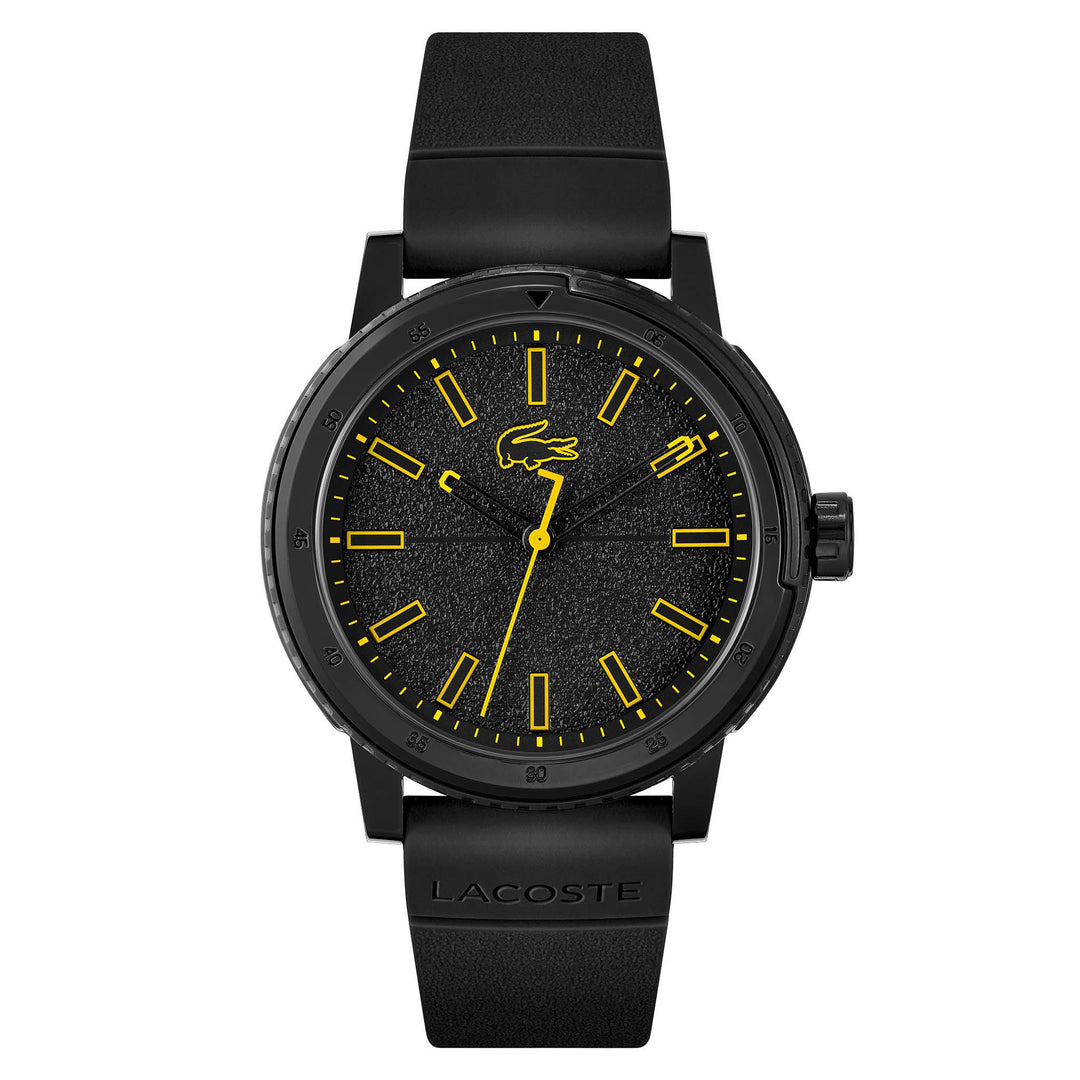 Lacoste Challenger Black Silicone Men's Watch - 2011089
