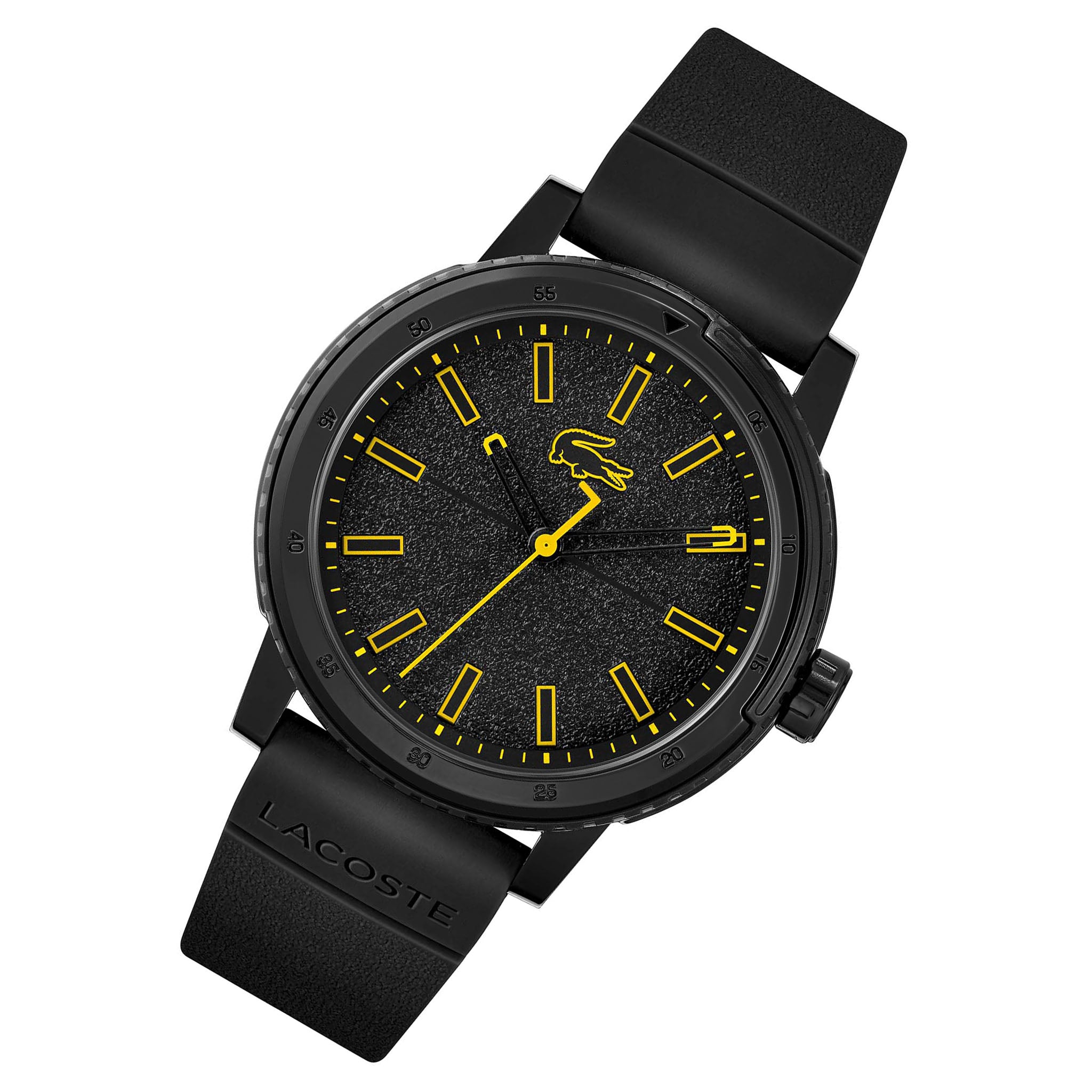 Lacoste Challenger Black Silicone Men's Watch - 2011089
