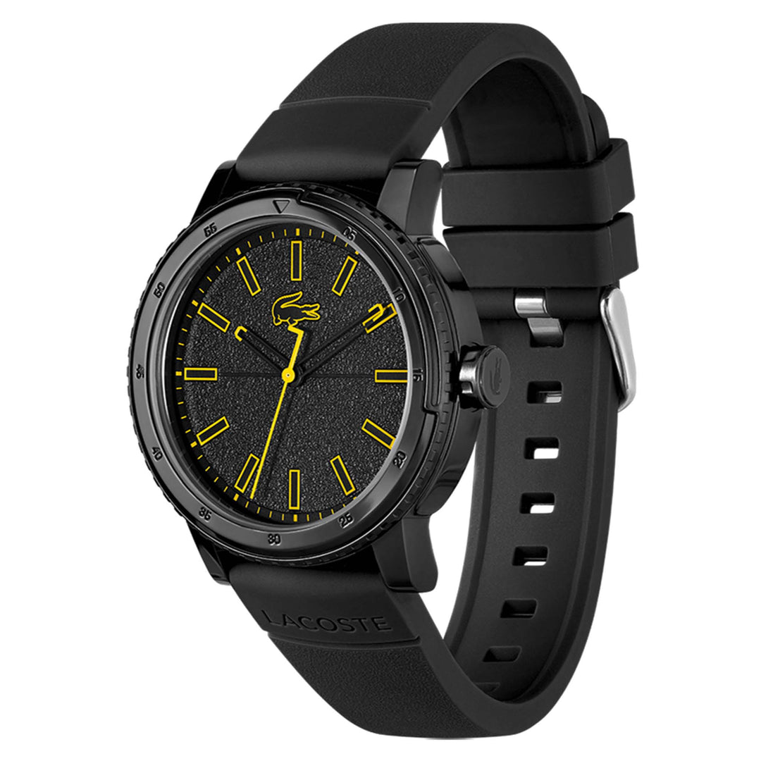 Lacoste Challenger Black Silicone Men's Watch - 2011089