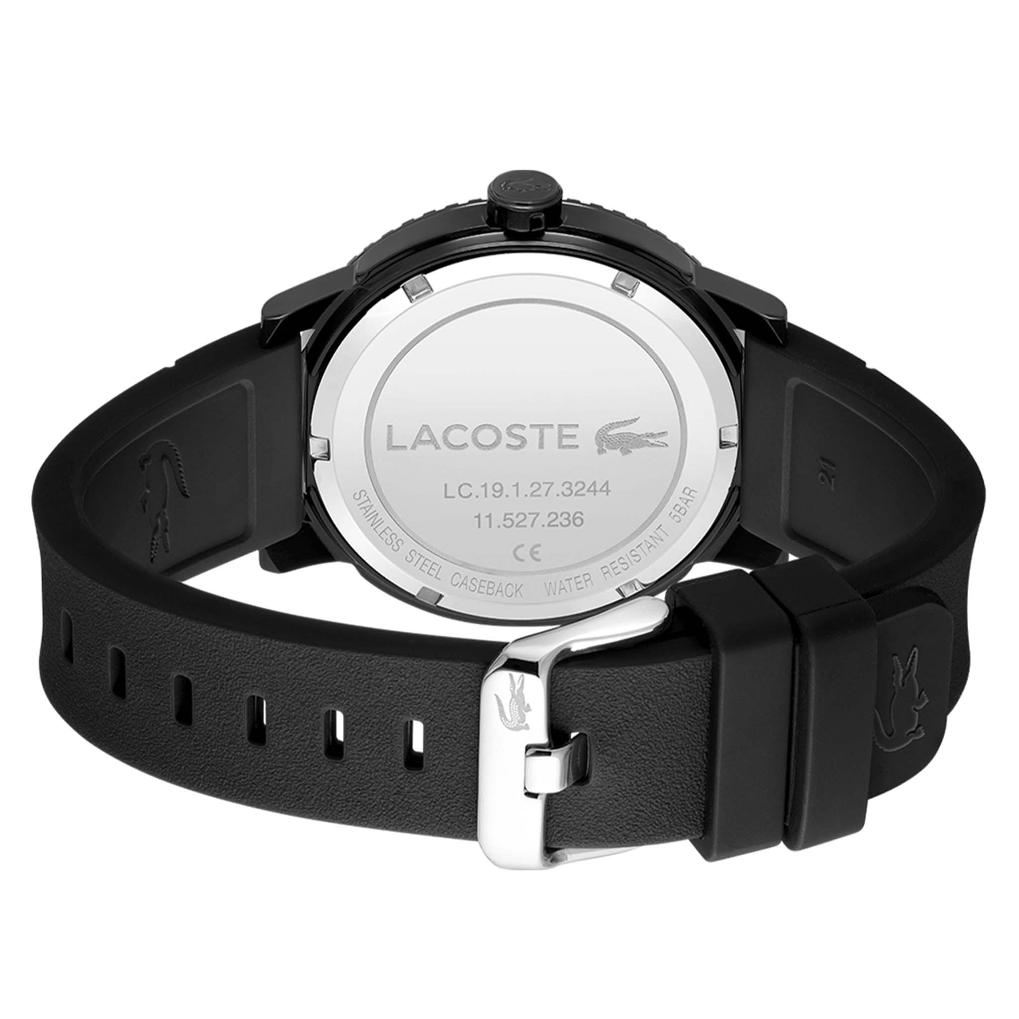 Lacoste Challenger Black Silicone Men's Watch - 2011089
