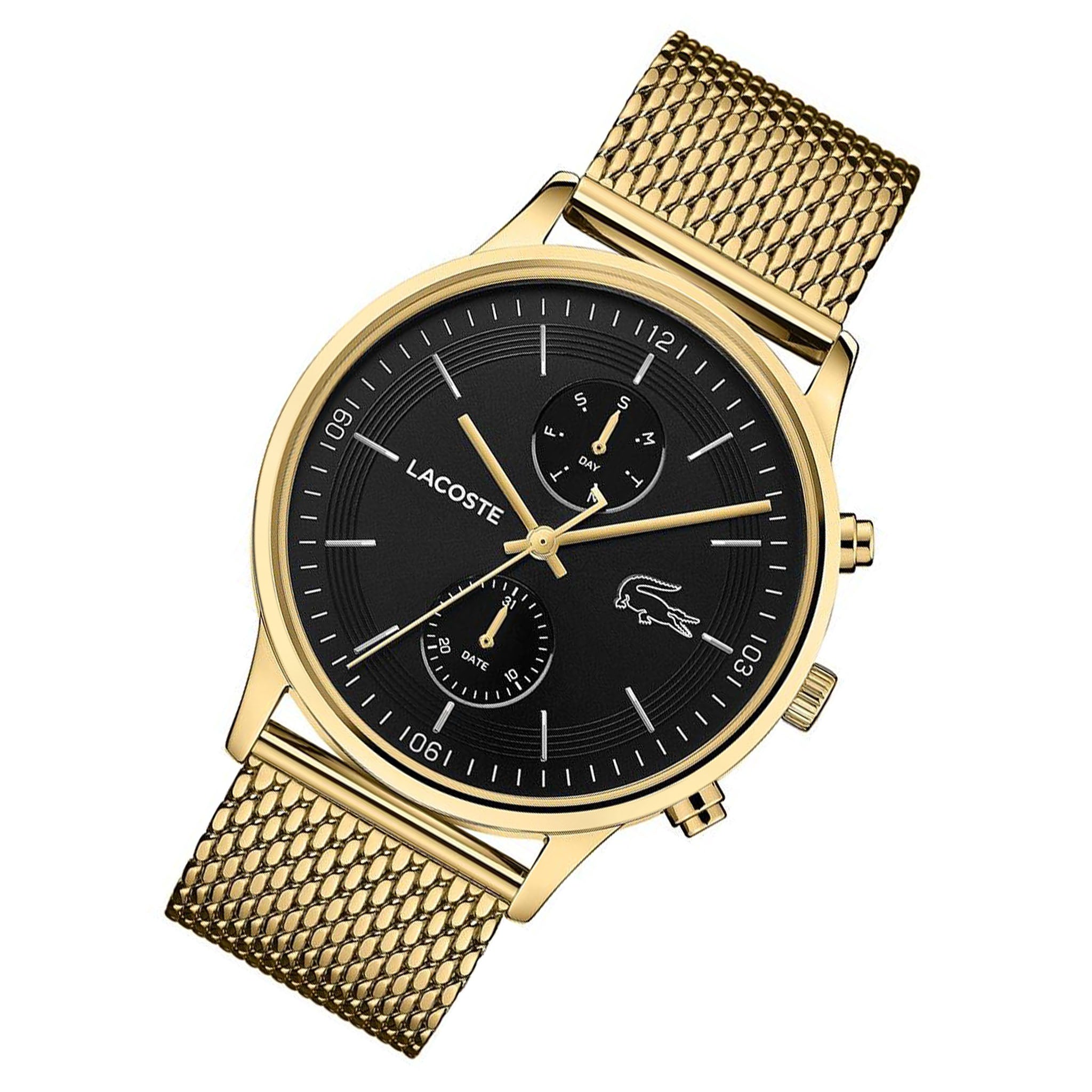 Lacoste Madrid Gold Mesh Men's Multi-function Watch - 2011098