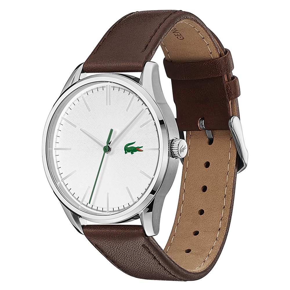 Lacoste Vienna Brown Leather Men's Watch - 2011101