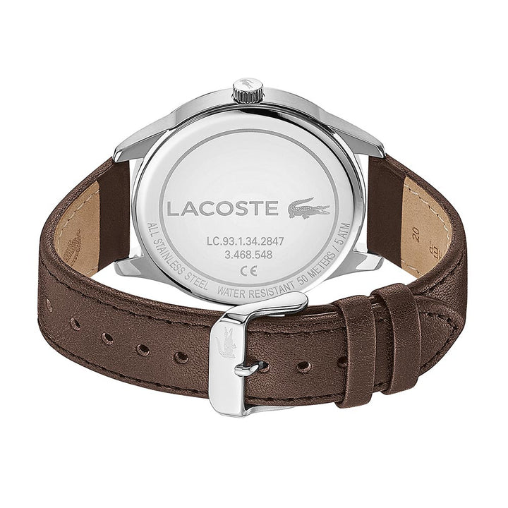 Lacoste Vienna Brown Leather Men's Watch - 2011101