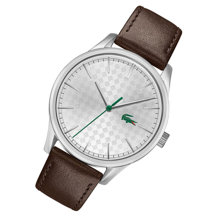 Lacoste Vienna Brown Leather Men's Watch - 2011101