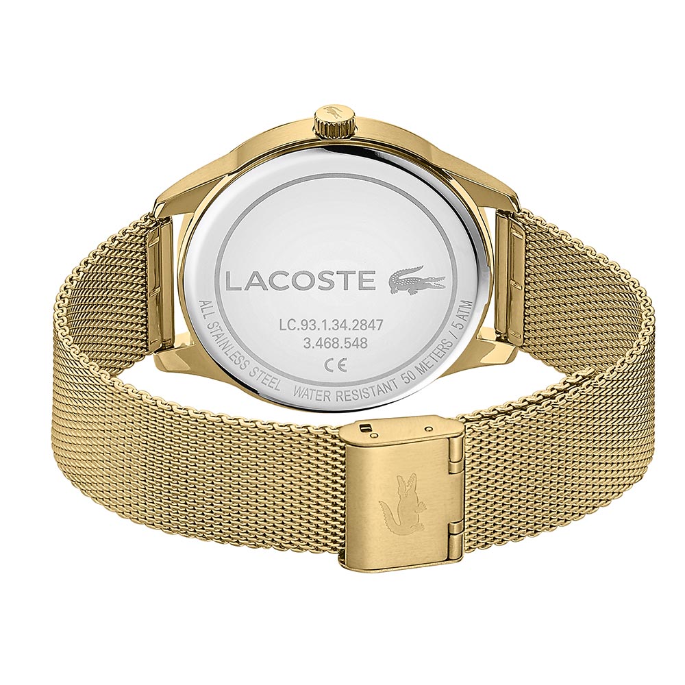 Lacoste Vienna Gold Mesh Men's Watch - 2011104