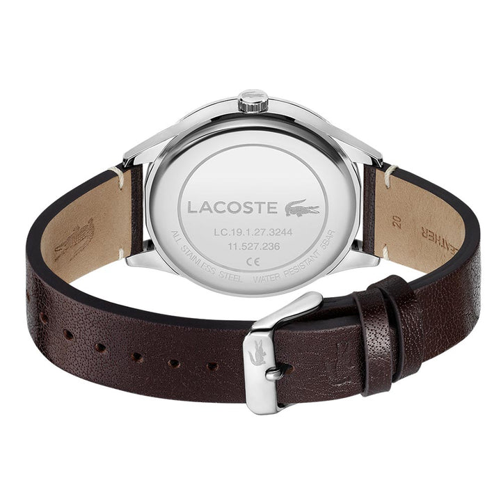 Lacoste Traveler Brown Leather Men's Watch - 2011107