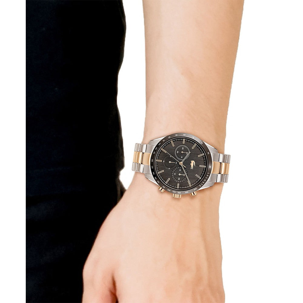 Lacoste Boston Two-Tone Stainless Steel Men's Chronograph Watch - 2011112