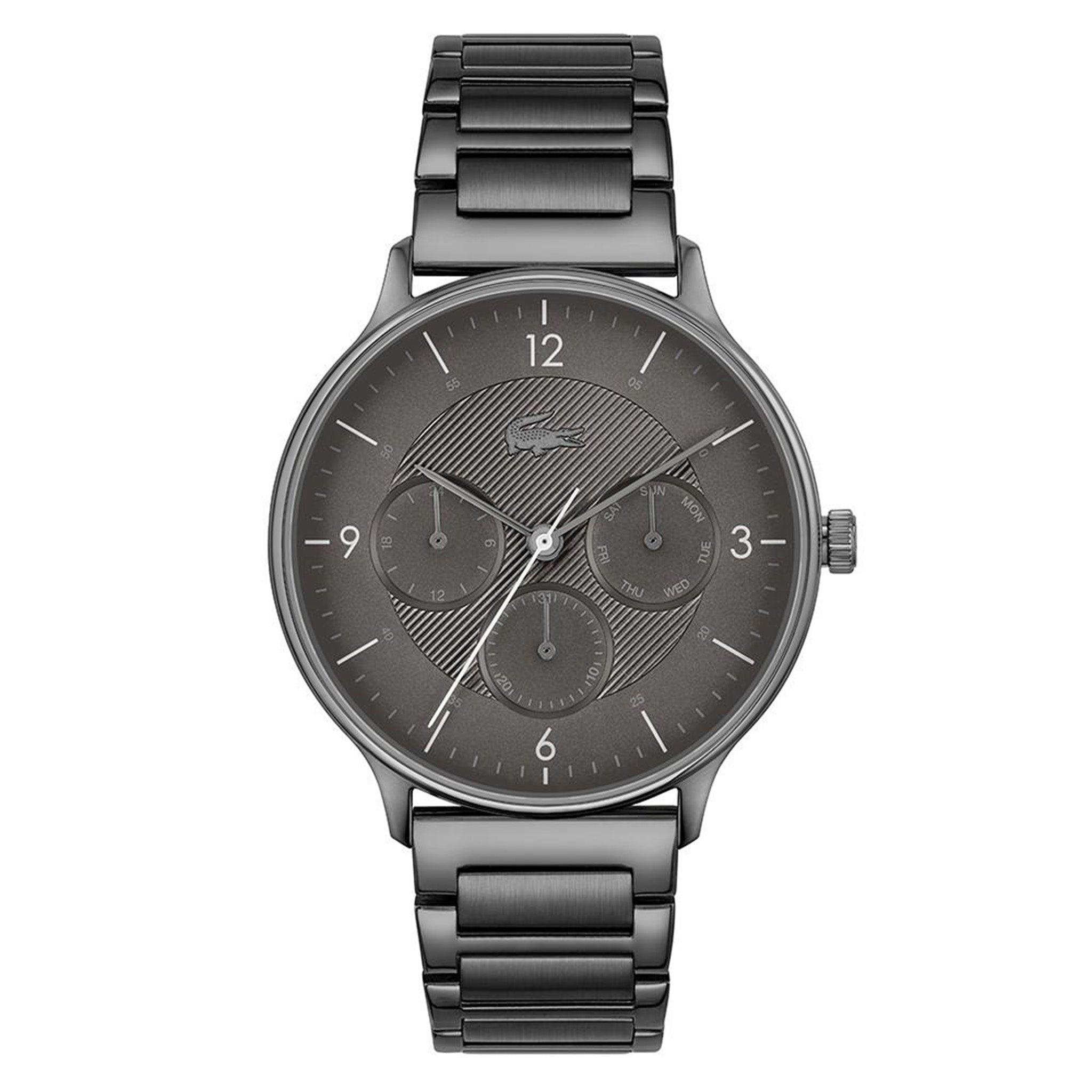 Lacoste Club Grey Steel Men's Multi-function Watch - 2011142