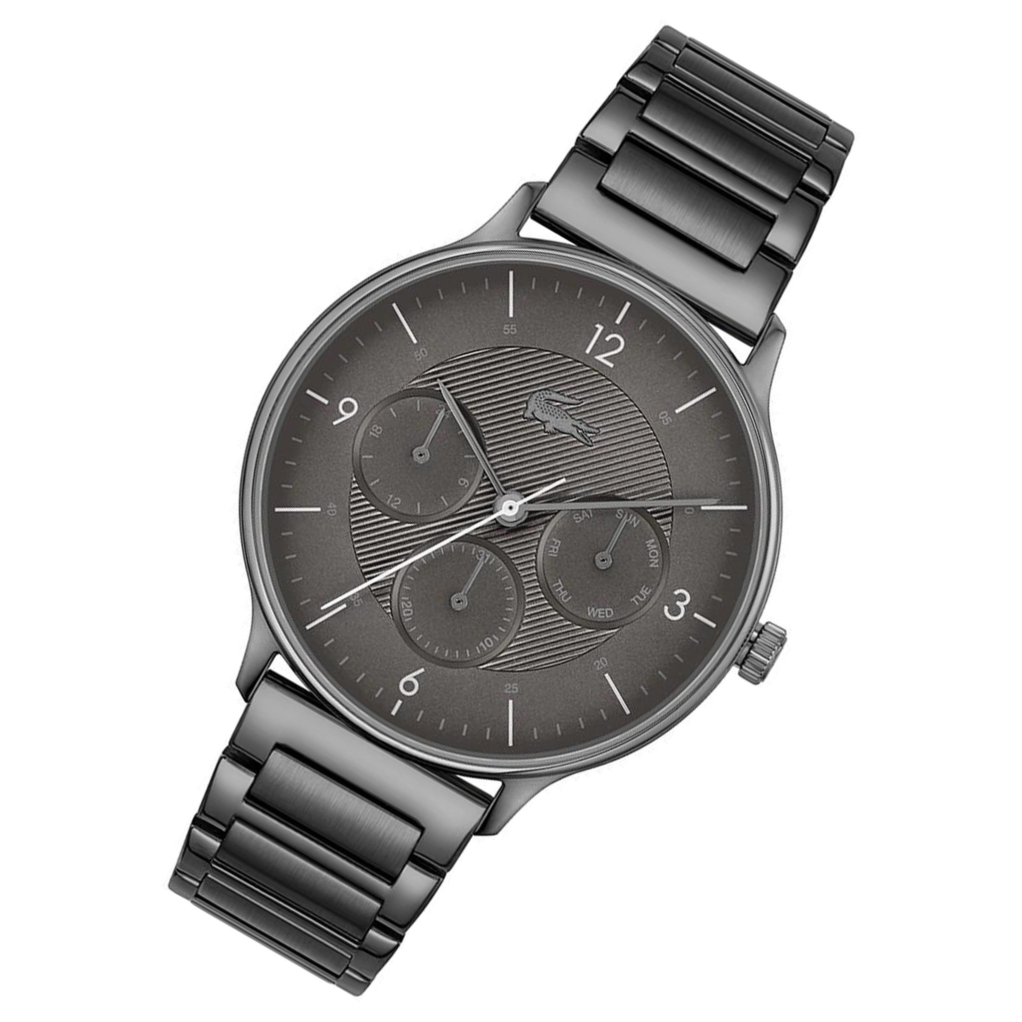 Lacoste Club Grey Steel Men's Multi-function Watch - 2011142