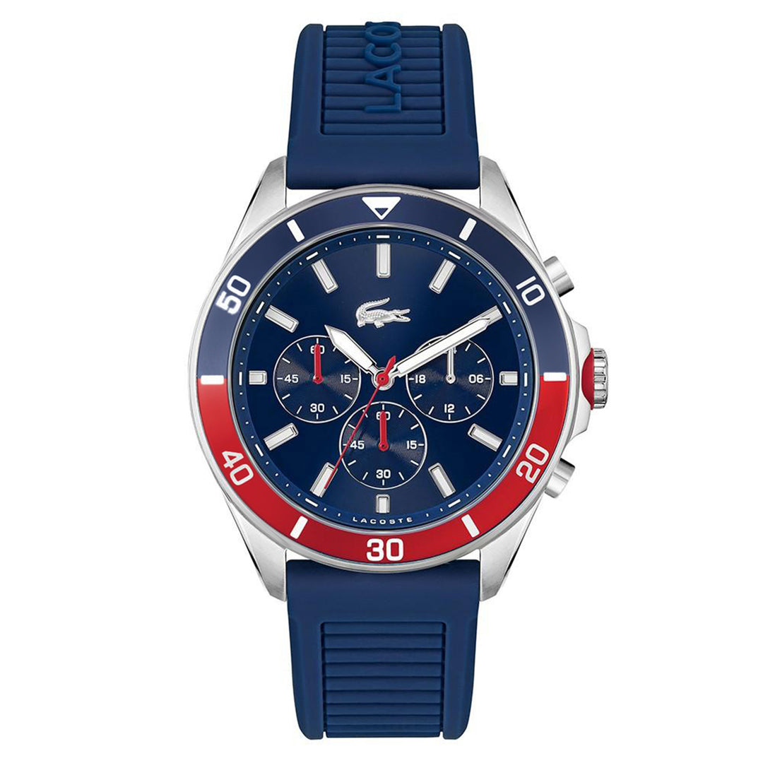 Lacoste Blue Silicone Band Men's Chronograph Watch - 2011154