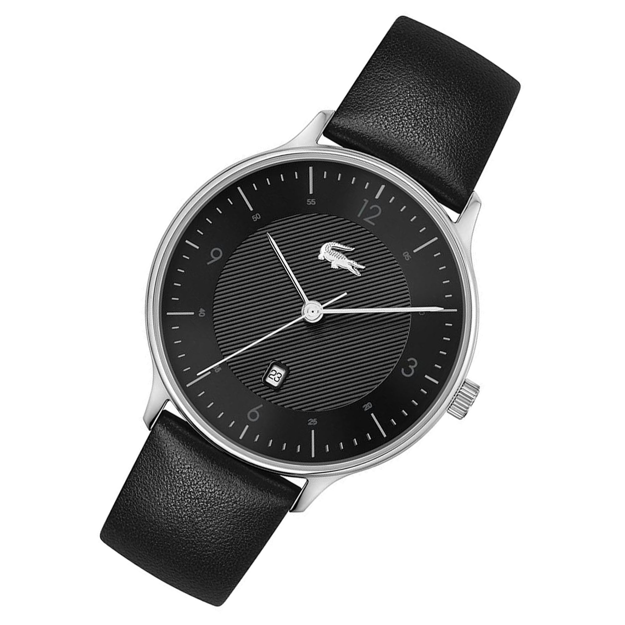 Lacoste Club Black Leather Men's Watch - 2011159