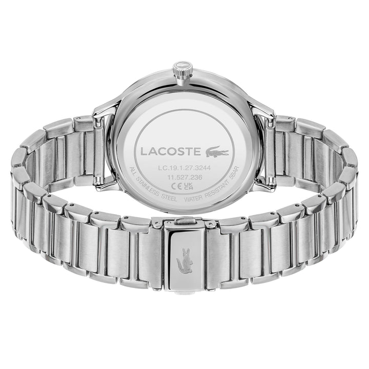 Lacoste Stainless Steel Blue Dial Men's Watch - 2011166