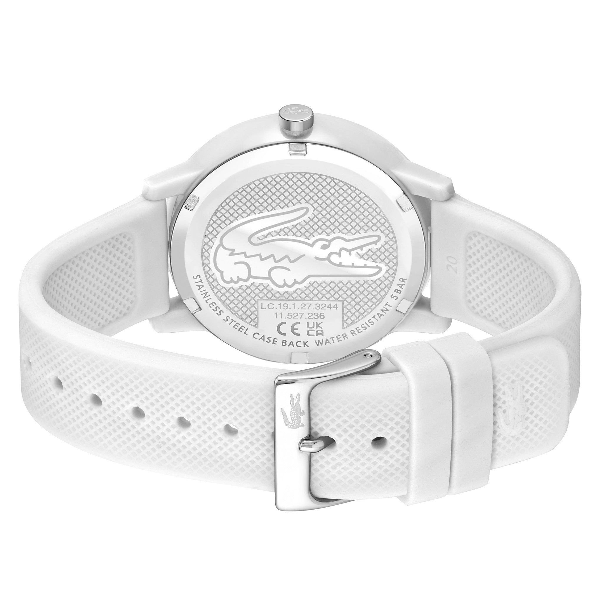 Lacoste White Silicone Men's Watch - 2011169