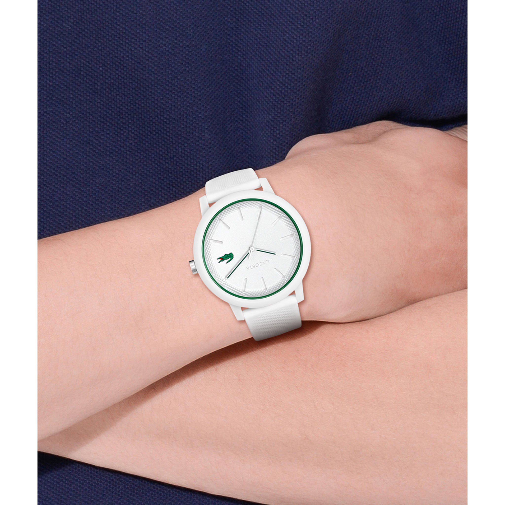 Lacoste White Silicone Men s Watch 2011169 The Watch Factory Australia