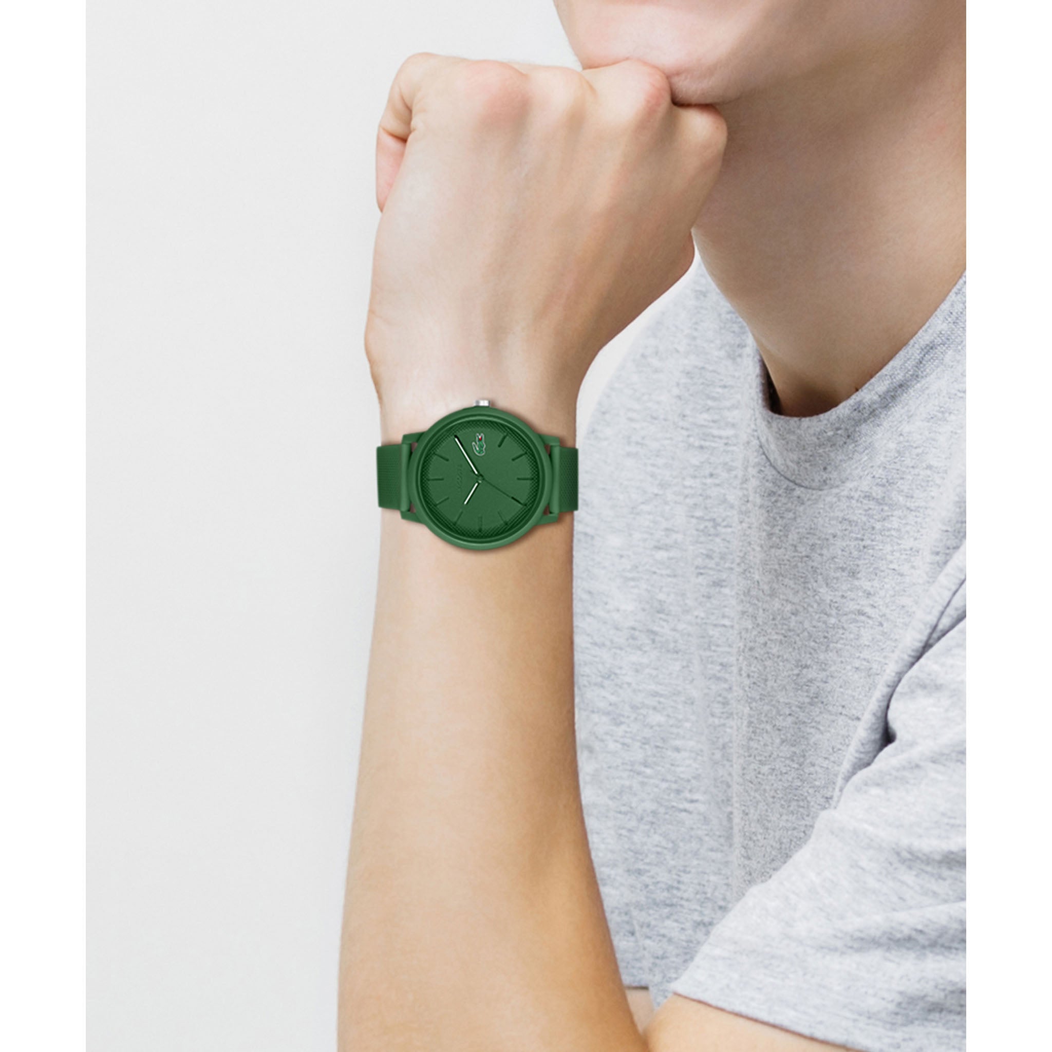 Lacoste Green Silicone Men's Watch - 2011170
