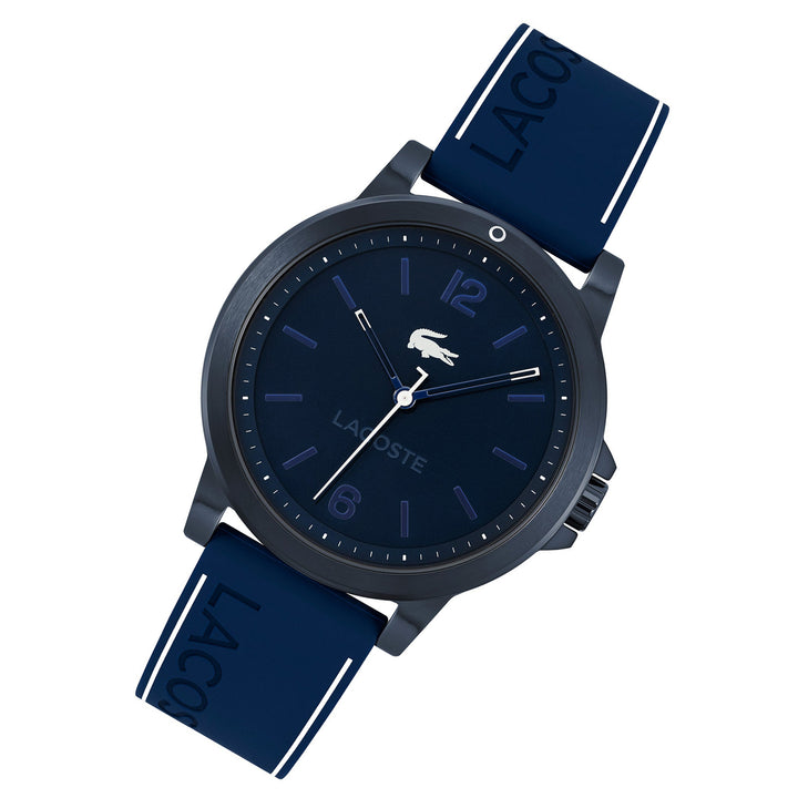 Lacoste Silicone Blue Dial Men's Watch - 2011181