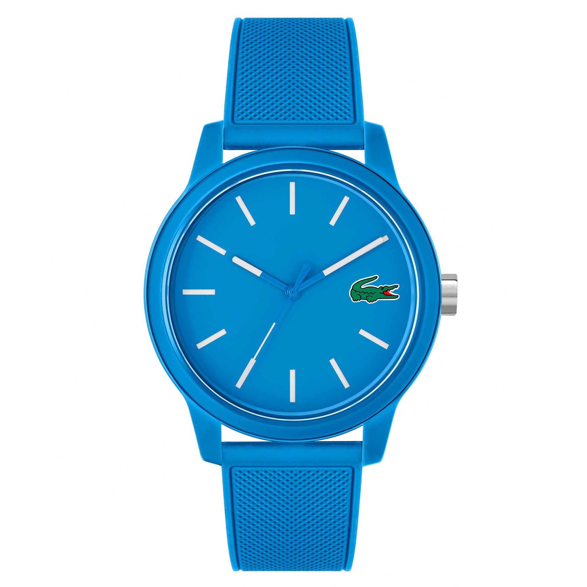 Lacoste Silicone Blue Dial Men's Watch - 2011193
