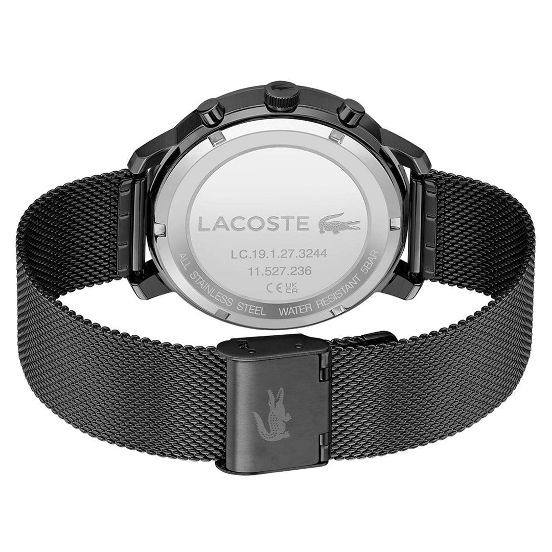 Lacoste Replay Black Mesh Men's Multi-function Watch - 2011194