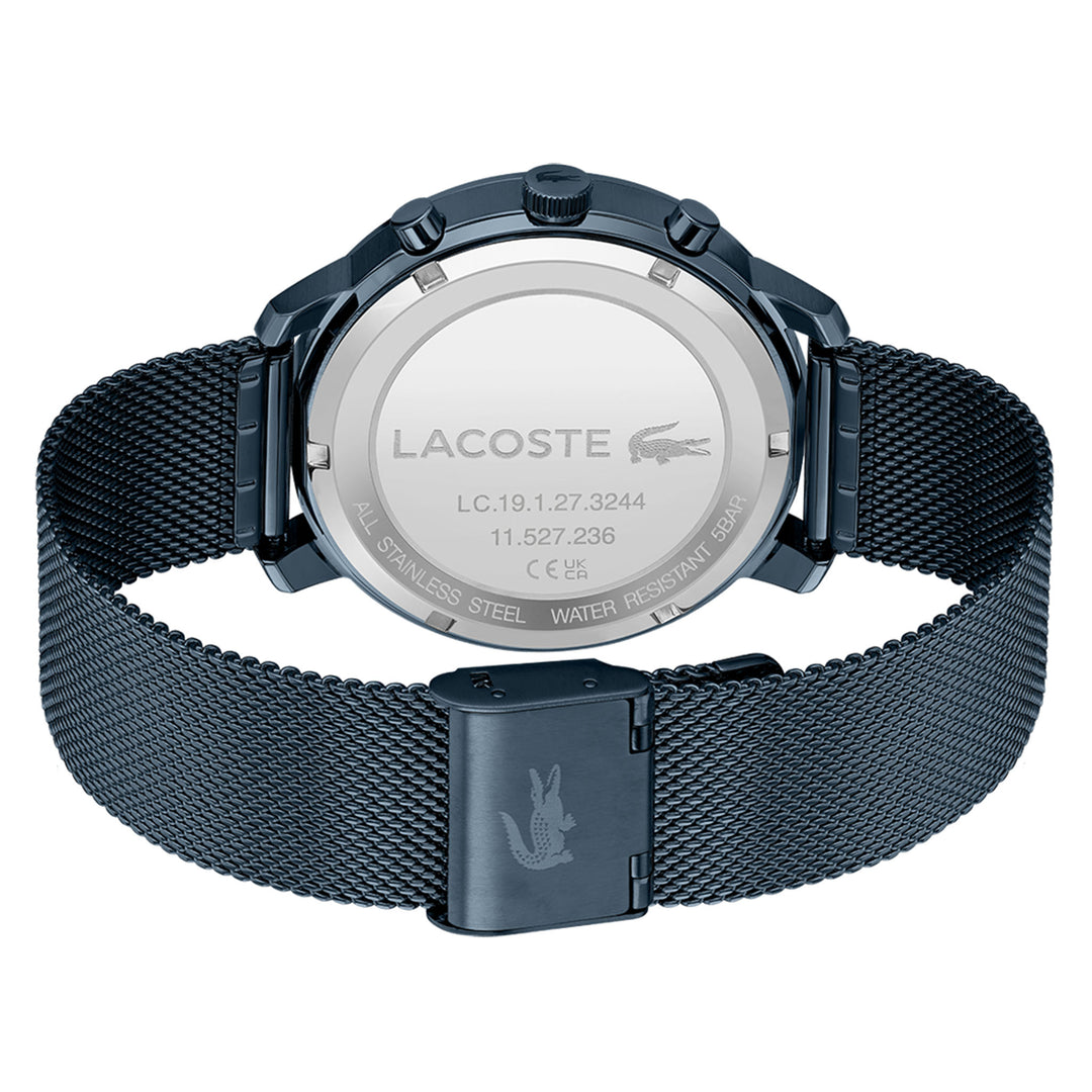 Lacoste Replay Dark Blue Mesh Men's Multi-function Watch - 2011196