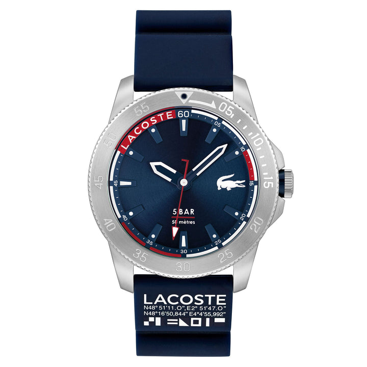Lacoste Regatta Blue Silicone Men's Watch - 2011202