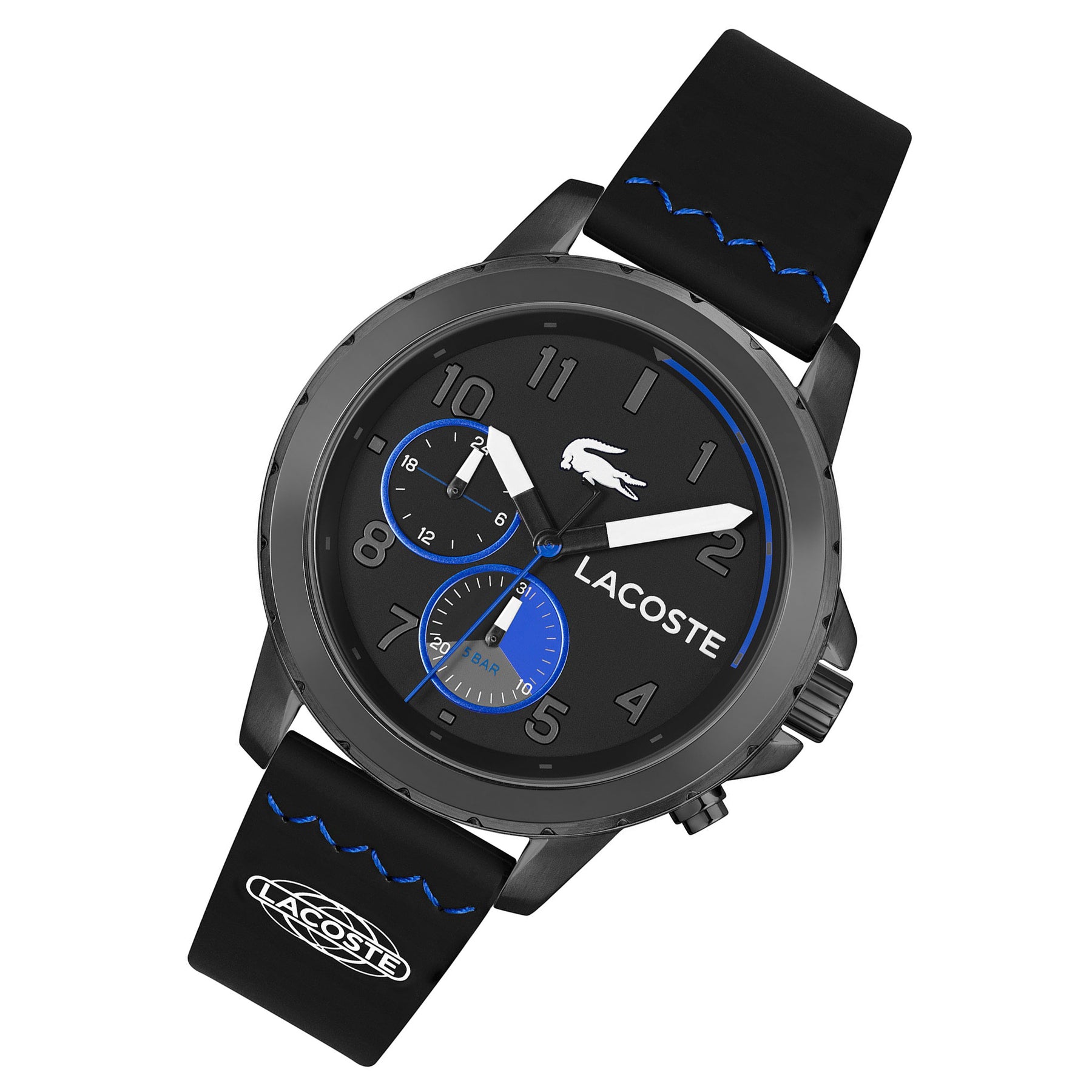 Lacoste Endurance Black Silicone Multi-function Men's Watch - 2011206 – The  Watch Factory Australia