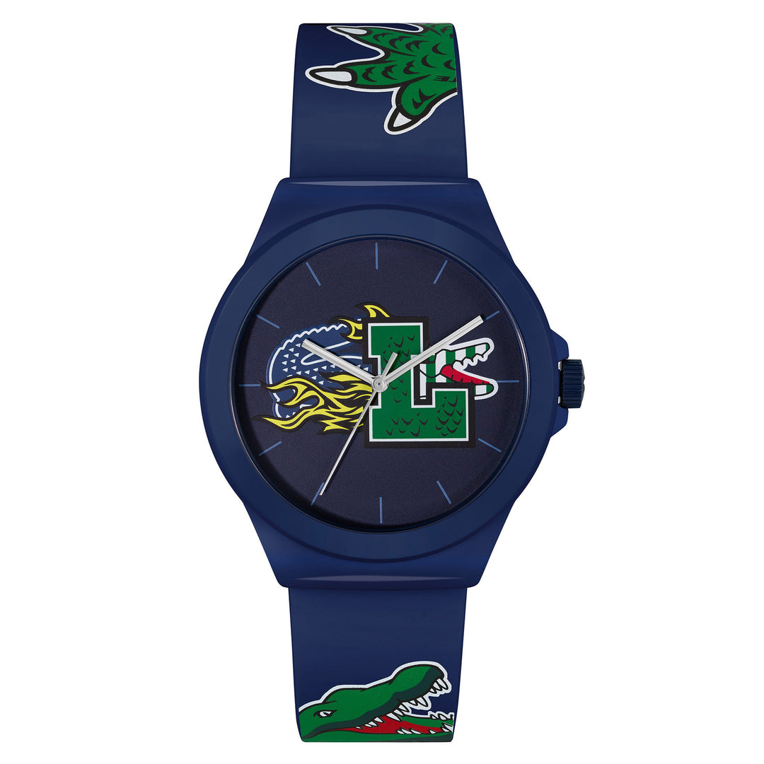 Lacoste Neocroc Blue Silicone Men's Watch - 2011231