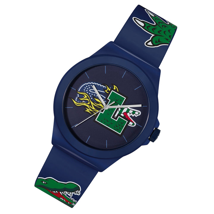 Lacoste Neocroc Blue Silicone Men's Watch - 2011231