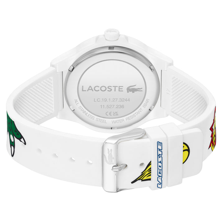 Lacoste Neocroc White Silicone Men's Watch - 2011232