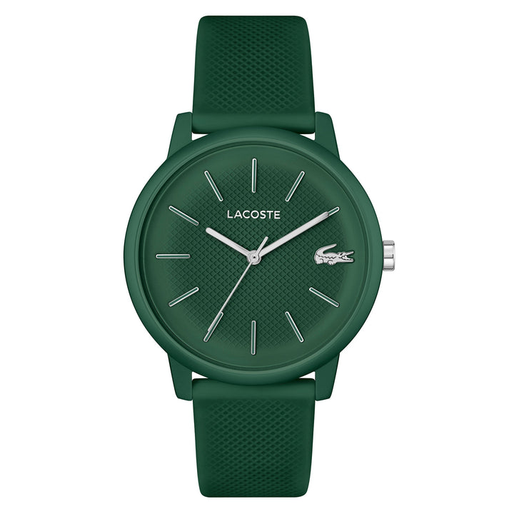 Lacoste Lacoste.12.12 Move Green Silicone Green Dial Men's Watch - 2011238