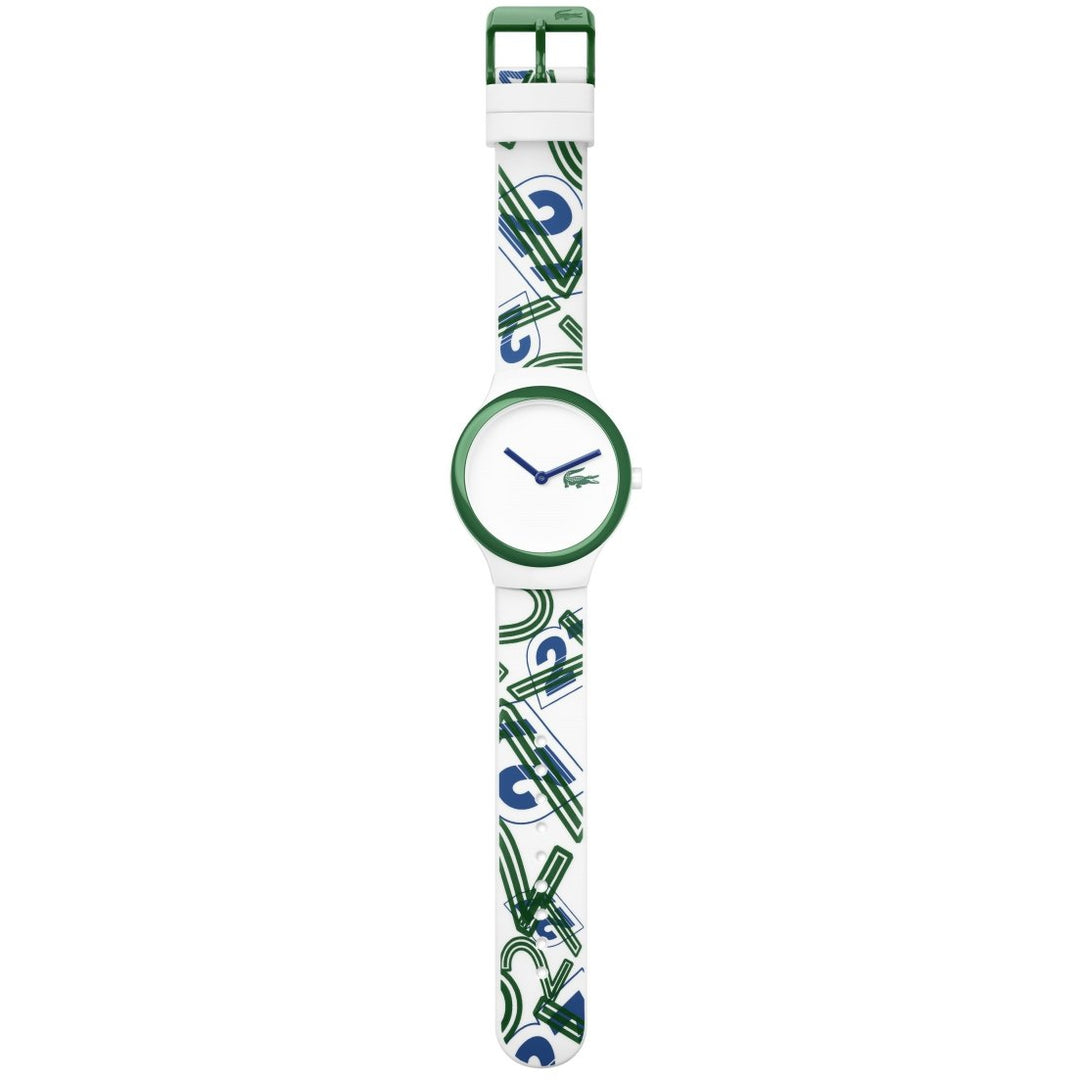 Lacoste The Goa - White & Green Silicone Kids Watch - 2020126