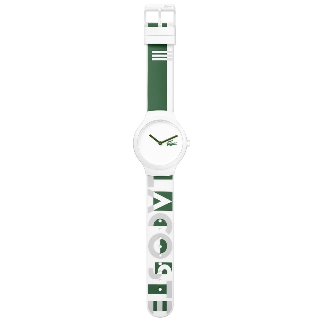 Lacoste The Goa Green & White Silicone Kids Watch - 2020129