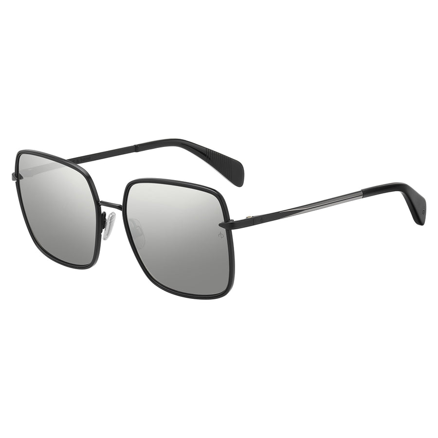 Rag & Bone Women's Sunglasses Square Frame Extra White Multilayer Lens - Rnb1032/S