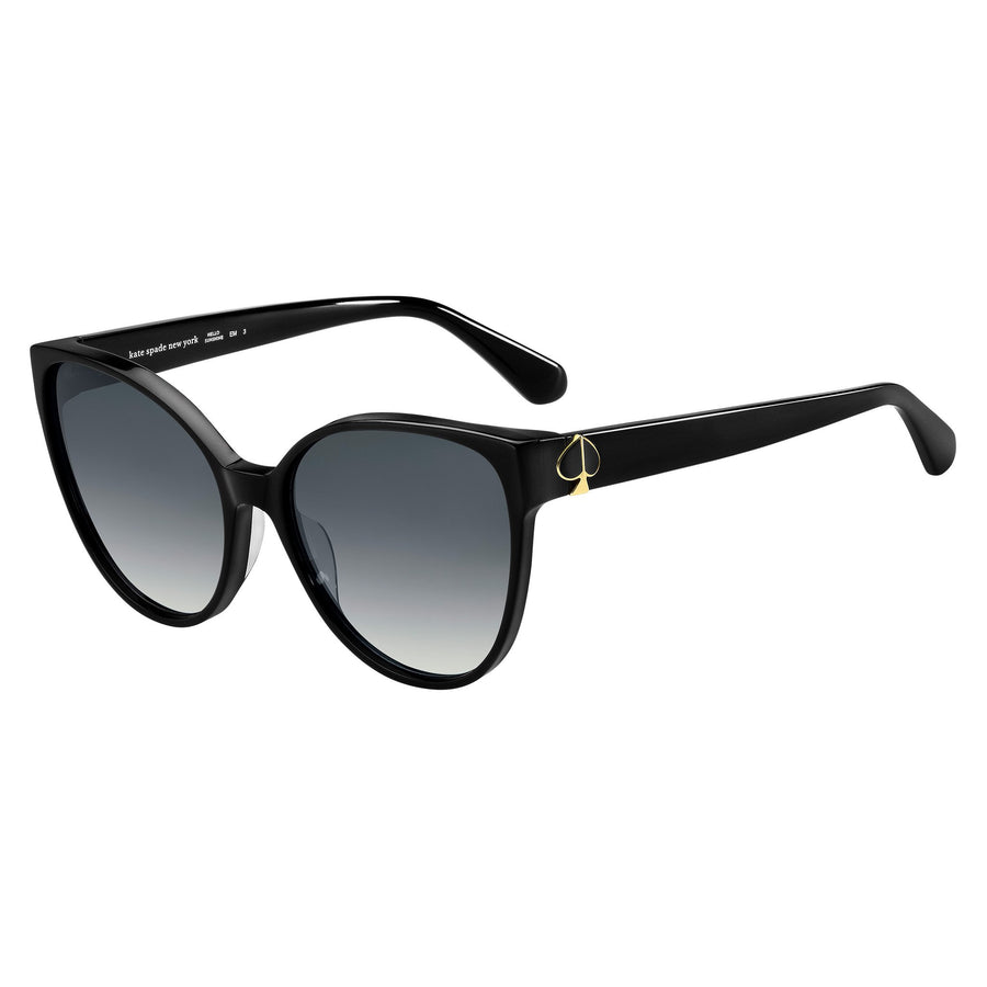 Kate Spade Women's Sunglasses Cat Eye Frame Dark Grey Shaded Lens - Primrose/G/S