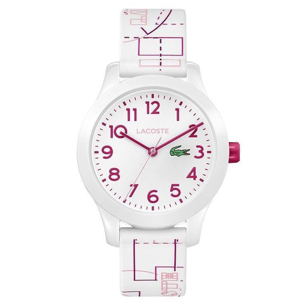 2030002 Lacoste 12.12 White Classic Kids Watch - 2030009