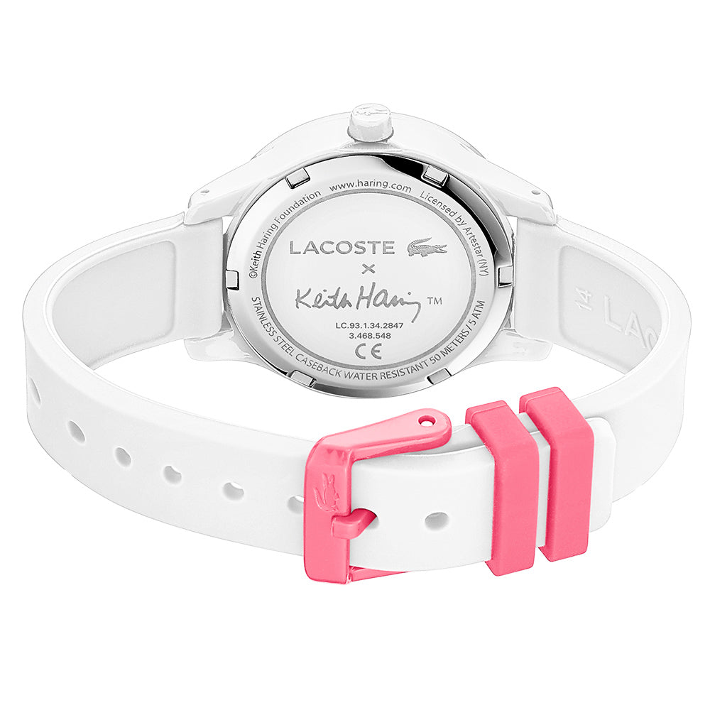 Lacoste 12.12 White Silicone Kids Watch - 2030016