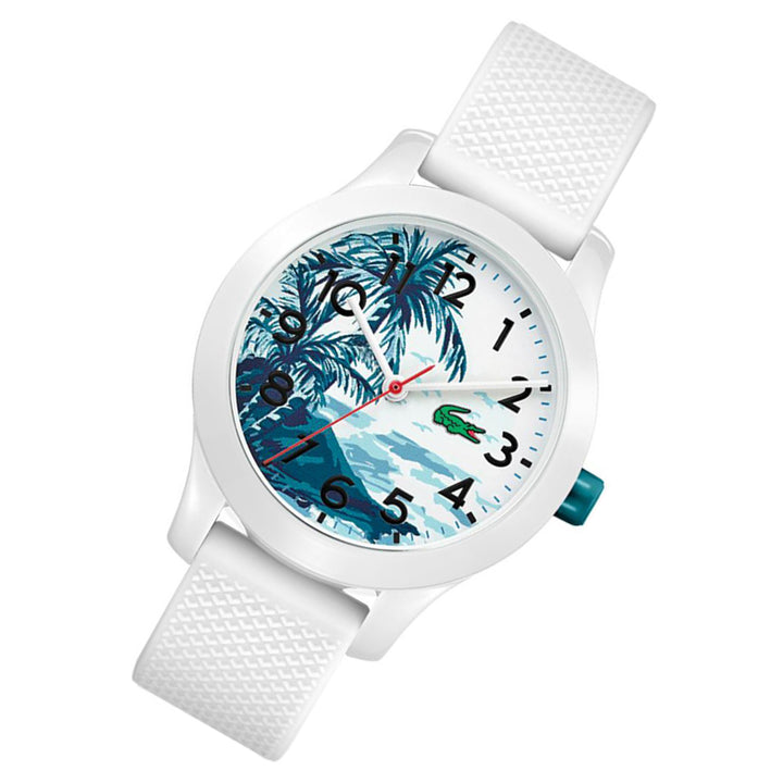 Lacoste 12.12 White Silicone Kids Watch - 2030017