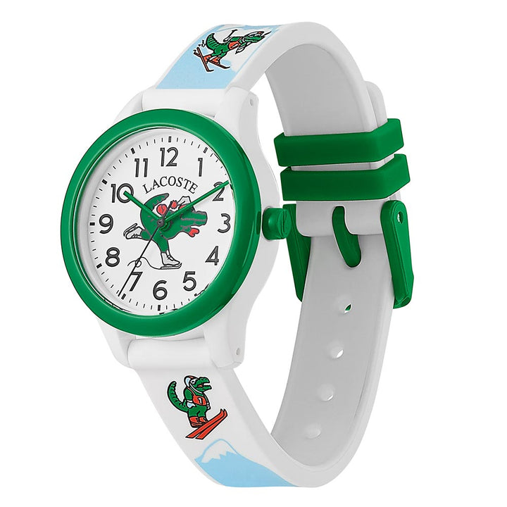 Lacoste 12.12 White Silicone Kids Watch - 2030022