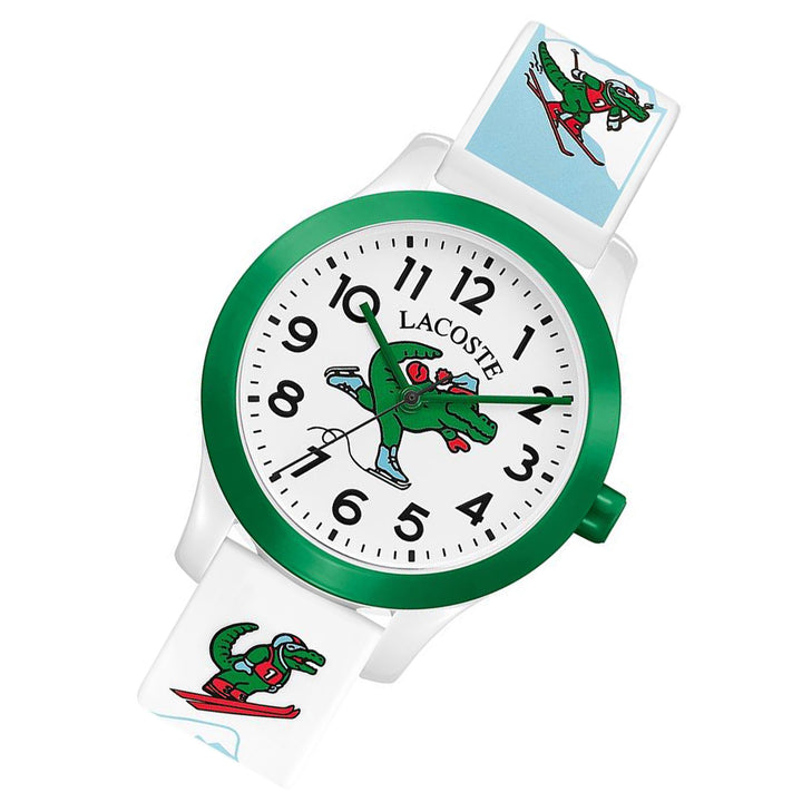 Lacoste 12.12 White Silicone Kids Watch - 2030022