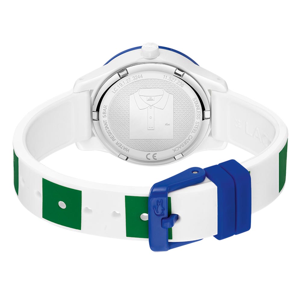 Lacoste 12.12 Kids White Silicone Kids Watch - 2030033