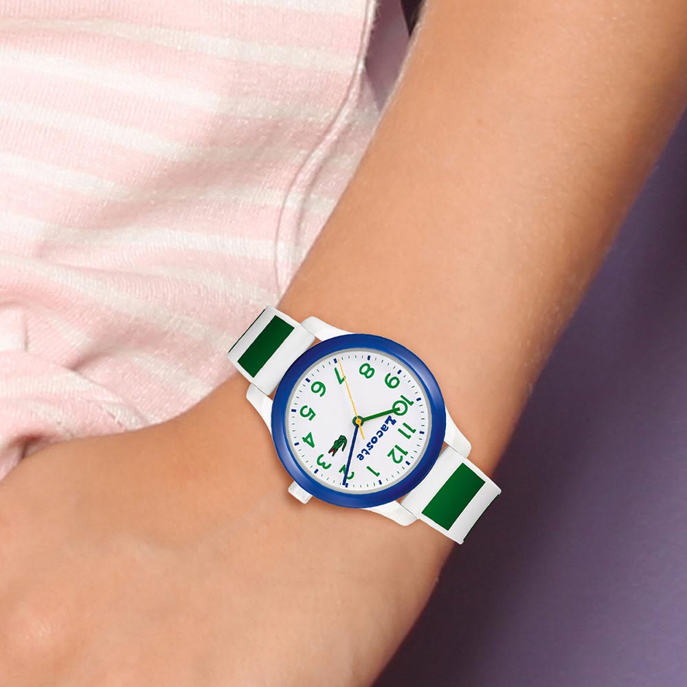 Lacoste 12.12 Kids White Silicone Kids Watch - 2030033