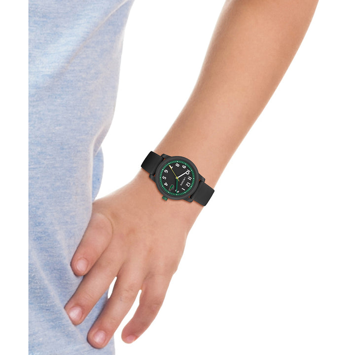 Lacoste 12.12 Black Silicone Kids Watch - 2030042