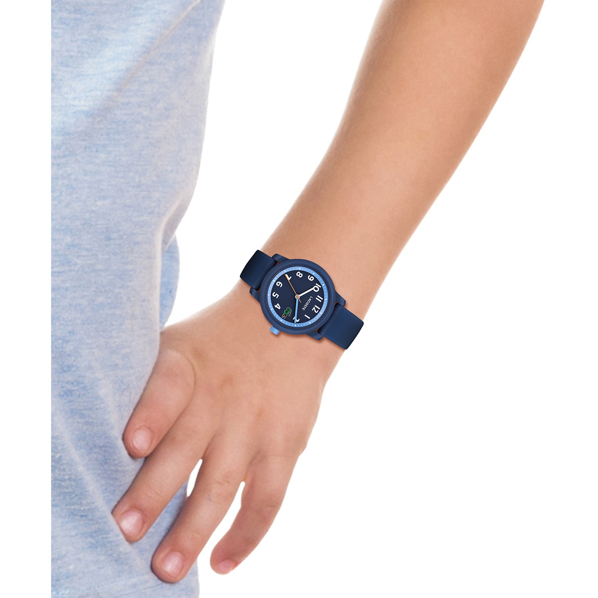 Lacoste 12.12 Navy Silicone Kids Watch - 2030043