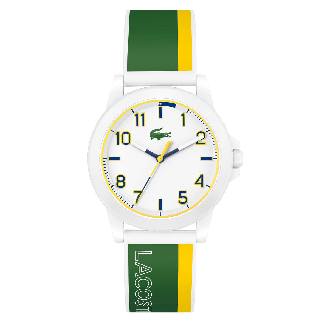 2030002 Lacoste Green Silicone White Dial Kids Watch - 2030044 – The Watch ...