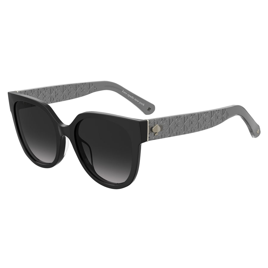 Kate Spade Women's Sunglasses Cat Eye Frame Dark Grey Shaded Lens - Ryleigh/G/S