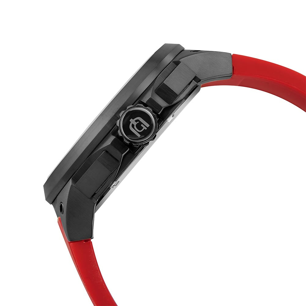 Giorgio Milano Red Silicone Chronograph Men's Watch - 225SBK22